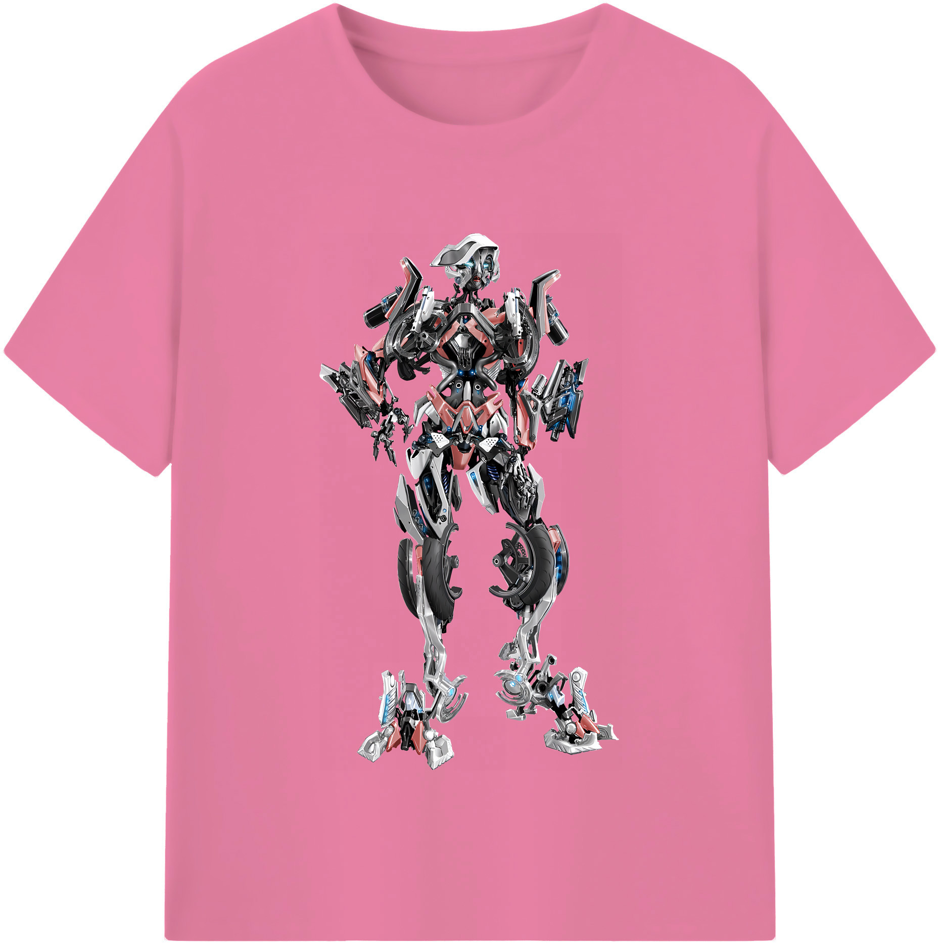 （画像用） Transformers トランスフォーマー 綿100％半袖Tシャツ（フロントプリント）
